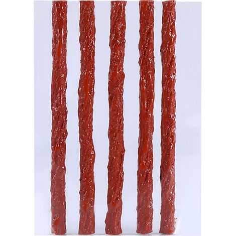 Kit de réparation pneu tubeless 50 pièces bandes caoutchouc pour scooter vélo auto moto crevaison (1/5)