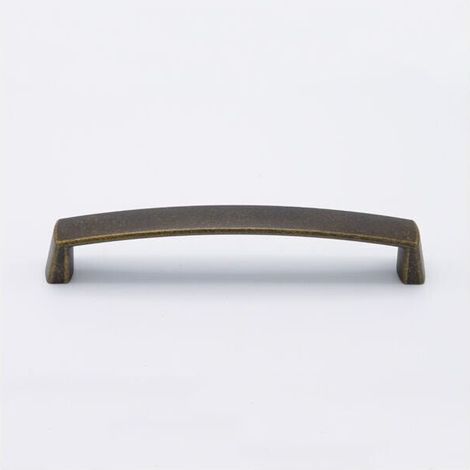 Maniglia dalle linee morbide effetto bronzo 172x20x31mm - 389C Round C
