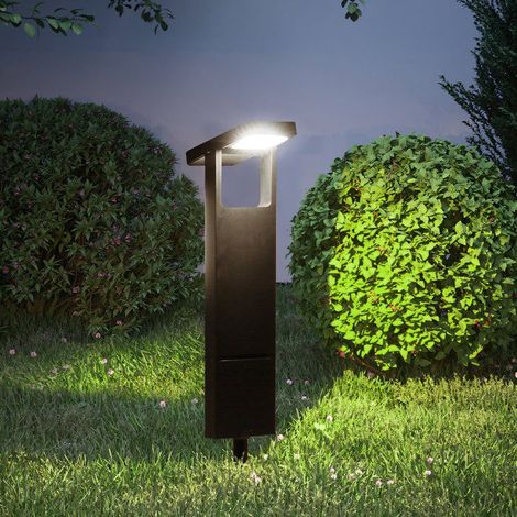 Lot de 2 balises solaires BRITY Noir ABS H49cm (1/5)