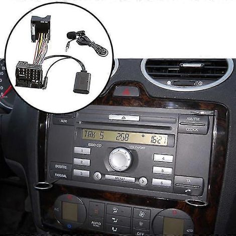Câble auxiliaire Bluetooth 5.0 avec microphone pour autoradio Ford 6000 CD - Adaptateur mains libres [NX] (1/3)