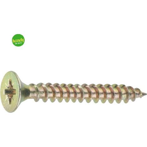 Viti T.P.S. zincate giallo 4,5 x 25 - 1 Kg. (1/2)