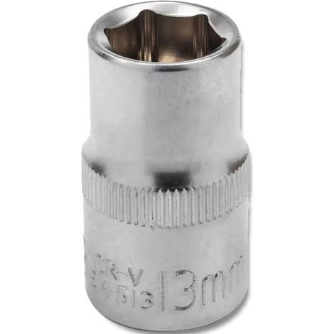 JCB Steckschlüssel 1/2" 13 mm 6-Punkt Cr-V (1/4)