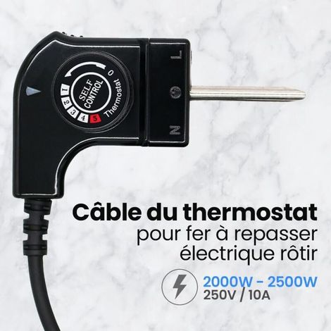 Thermostat de Chauffage Écran LCD Intelligent Régulateur de Température Ambiante Programmable pour Maison Chaudière à Murale au Sol (1/2)