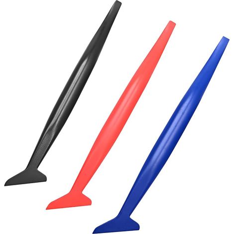 3-Piece Squeegee Kit Car Accessories, Car Tinted Window Covering, Tools for Car Window Film, Vinyl Film Installation, Flexible Vinyl Micro Squeegees (1/5)