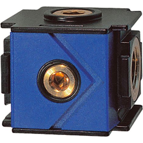 Riegler Verteiler »variobloc «, BG 2, G 1, mit 4 Abgängen (1/4)