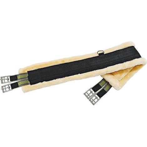 Sangle de selle anglaise souple et confortable de 110 cm, imitation laine, anti-usure, accessoires de selle (1/5)