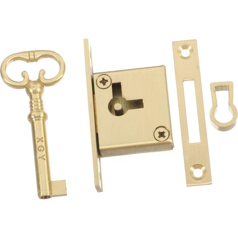 Serrure de porte de placard DOITOOL en laiton doré vintage (1/5)