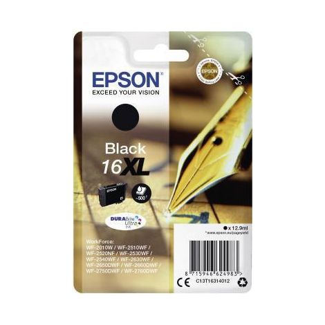 Epson Pen and crossword Singlepack Black 16XL DURABrite Ultra Ink (1/3)