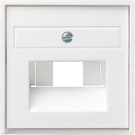 CACHE PRISE UAE BLANC PUR MAT GIRA 027027 (1/2)