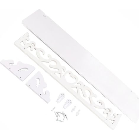 Étagère murale flottante de rangement, présentoir décoratif pour la maison, meuble suspendu (1/5)