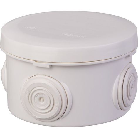 092003 Boîte De Dérivation Ronde Plexo ø70mm Hauteur 45mm - 4 Entrées - Blanc Ral 9010 Legrand