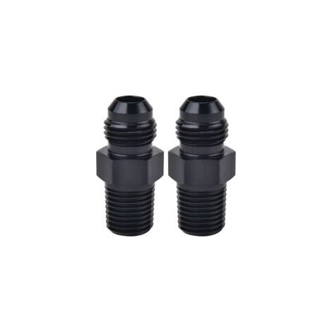 Pièces d'adaptateurs pour tuyaux 6AN vers 1/4 pouce avec filetage extérieurNPT, pour les composants du système d'alimentation en carburant automobile (1/2)