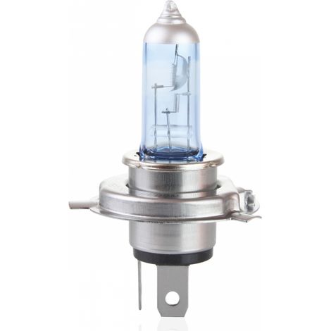 Ampoule halogène H4 12V 60/55W LumiTec Super White +120% amio-02137 (1/2)