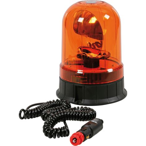Rh-2, Luce Di Segnalazione Alogena Con Base Magnetica E Ventosa, 12/24V (1/3)