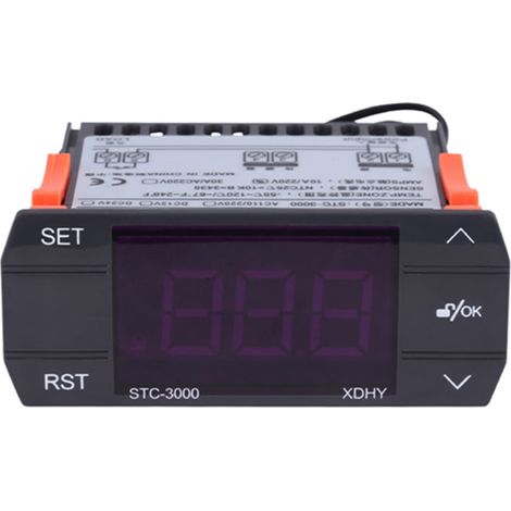 STC-3000 220V Touch Digital Temperature Controller Thermostat With Sensor(30A)