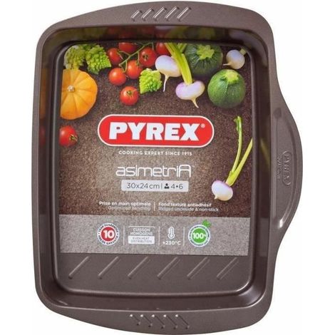 Pirofila da forno - PYREX - 1452052 - Rettangolare - Acciaio - 30 x 24 cm (1/5)