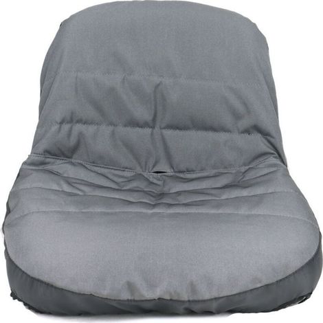 Housse de siège de tracteur de tondeuse à gazon universelle housse de rangement rembourrée coussin de confort moyen (1/5)