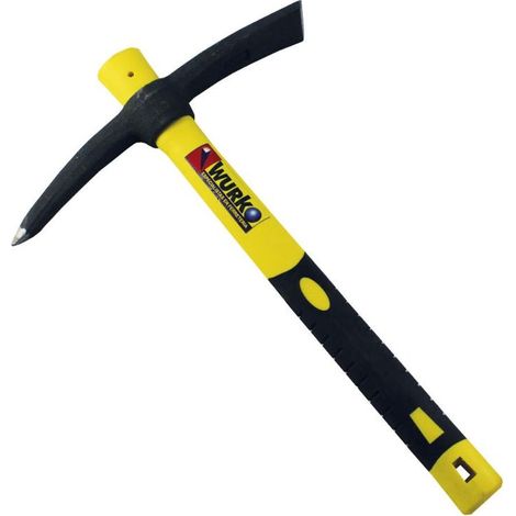 WURKO alcotana mango fibra 400 gr wk933d , Alcotana 5933APeso: 400 grMango de fibraPara obra y construcciónCabeza de acero forjadoMango de 38 cm de largo.