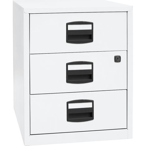 BISLEY, Caisson mobile hauteur bureau PFA, 3 tiroirs universels (1/5)