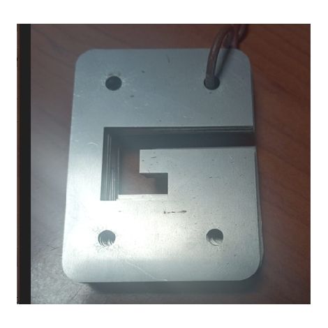 plaque pour joystick hydraulique supplémentaire arrière 60x45
