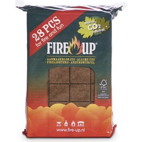 Allume-feu Fire-Up - 28 Pièces