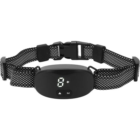 Automatisches, wiederaufladbares Antibellhalsband mit 3 Sicherheitsmodi: Halsband für kleines, mittleres und großes Bellen zur Hundeerziehung (1/4)