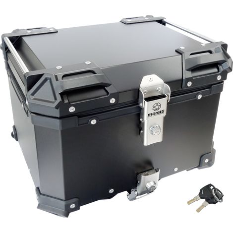 Heckbox schwarz 56L