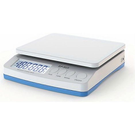 Balance de cuisine électronique SF803, balance professionnelle électronique 30 kg/1 g, balance de table de précision, balance de cuisine numérique blanche (1/5)