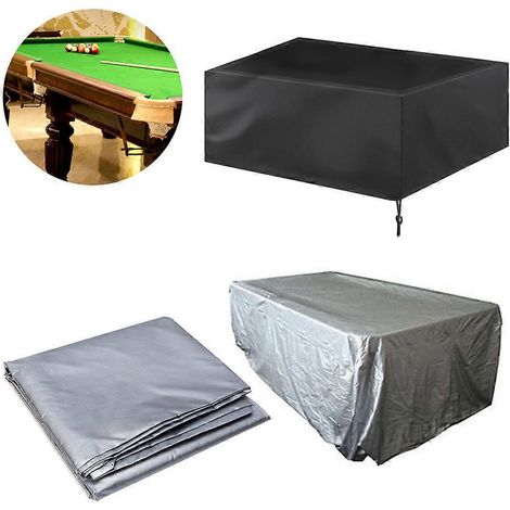 Housse de billard anti-poussière robuste et imperméable pour table de billard/snooker de 2,13/2,44/2,74 m (7/8/9 pieds). (1/5)