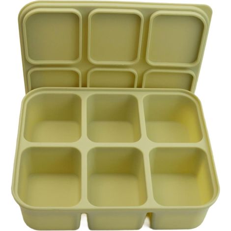 à glaçons en silicone avec couvercle pour un démoulage facile et gain (1/5)