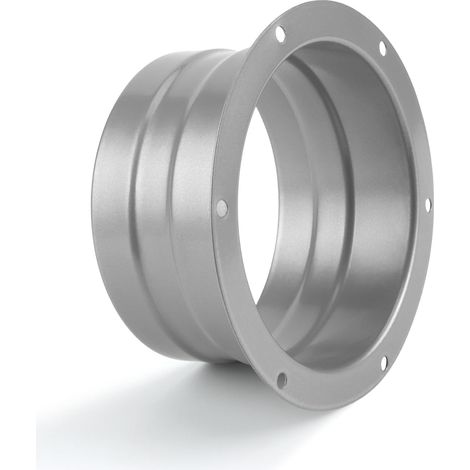Bride de Rraccordement Ø100 mm Bride en Métal Bride de Connecteur Conduit Bride de Fixation Murale Bride de Tuyau d'Aération avec des Pinces et des Vis pour Tuyau de Ventilation Flexible (1/5)