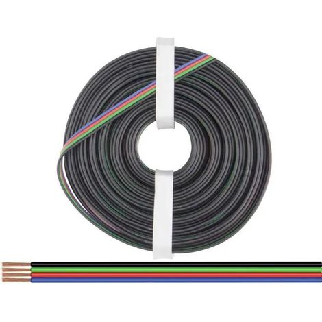 Cable multihilo Donau Elektronik 4 conductores 0,25 mm² 100 m