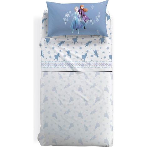 Completo Lenzuola Letto Singolo Frozen Magic Caleffi