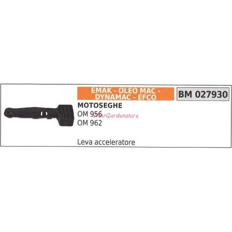 Leva acceleratore EMAK motosega OM 956 962 027930
