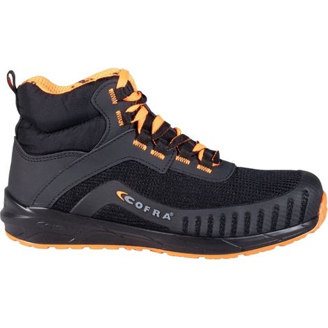 Zapatos de seguridad Cofra Burpees S1PS SC FO SR - 43 (EU) - Negro /Naranja (1/2)