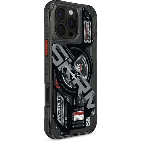 Funda de carga magnética Skinarma Ekho para iPhone 16 Pro de 6,3 pulgadas, color negro. (1/5)