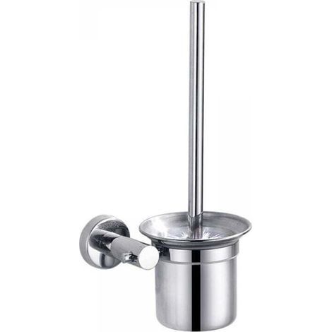 WC-Bürste mit Halter, Badezimmer-Reinigungsbürsten-Set, WC-Bürste aus Edelstahl, 32 cm (1/3)