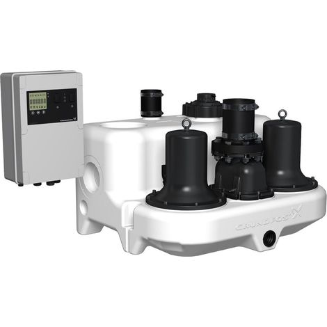 Grundfos Impianto di sollevamento MD Impianto di sollevamento acque reflue, impianto doppio MD.12.3.4 .8, 97901085