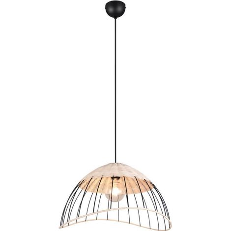 Suspension en rotin Sandrine Ø 48cm - R36211032 (1/3)
