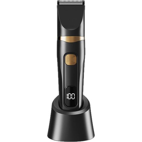 Afeitadora eléctrica multifuncional para hombre, afeitadora recargable 3 en 1 para uso doméstico, recortadora de vello corporal lavable. (1/5)