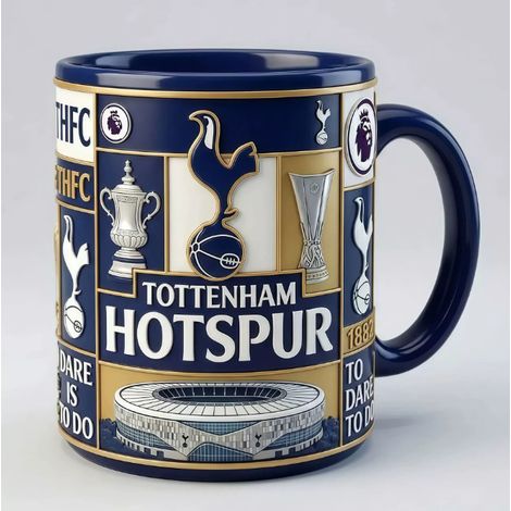 New product: Mug/Coffee Cup featuring football teams (Manchester City, Tottenham, Chelsea), Puppet King Water Bottle - 11oz