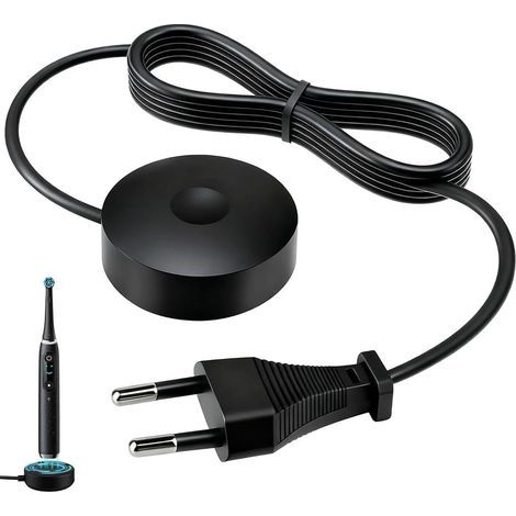 Chargeur Brosse a Dent pour IO Series 7 8 9, Base de Chargement Magnétique de Remplacement Modèle 3768, Chargeur Mural Brosse a Dent Electrique Étanche IPX7 pour Voyage et Maison (1/5)