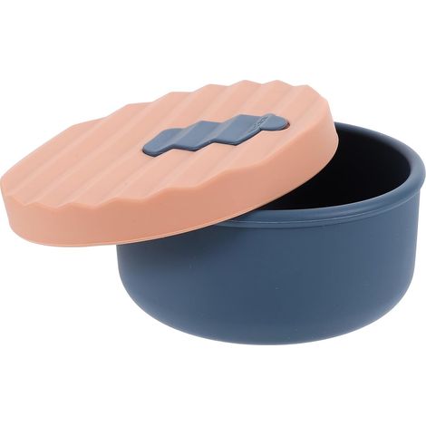 Porte-savon en silicone avec couvercle, petit format (250 ml). (1/5)