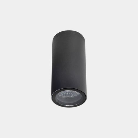 LEDS C4 Eko Spot encastré extérieur en saillie, gris urbain, culot GU10, 8 W, IP66