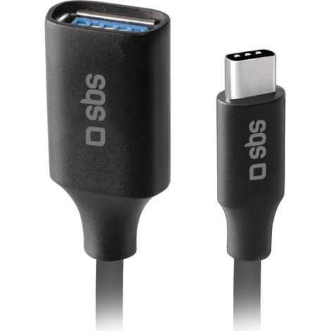 SBS TEKABELOTGTCK câble USB USB 2.0 0,15 m USB A USB C Noir (1/3)