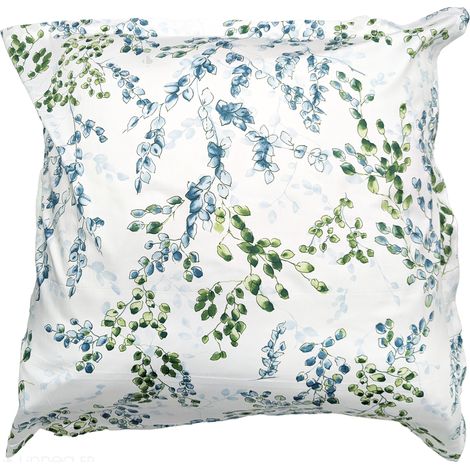 Taie d'oreiller satin de coton ANGÈLE 65x65 cm (1/5)