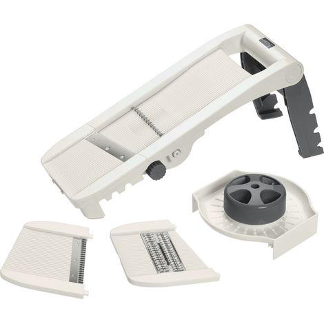 Rallador Lurch Vario, 3 cuchillas, blanco y gris (1/5)