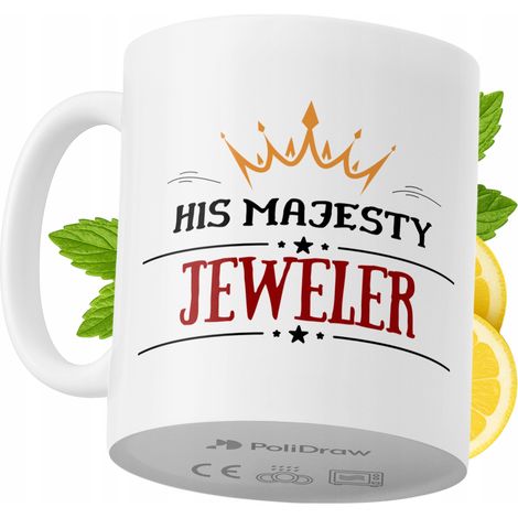 Lustige Tasse für Juweliere – Kaffee- oder Teetasse mit witzigem Textdesign – ideal für Geburtstage, Namenstage, Feiertage und besondere Anlässe. Hochwertige Tasse für Zuhause, Büro und Arbeit. Farbe: