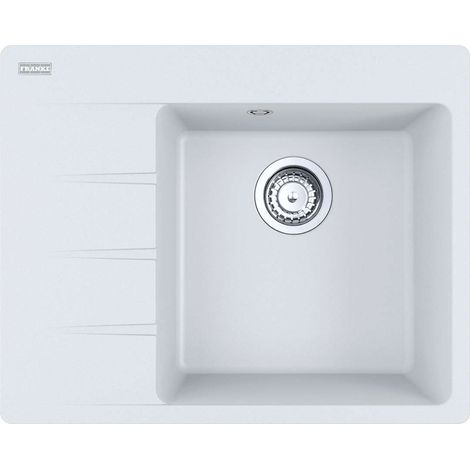 Franke Centro - Lavello in fragranite CNG 611-62 TL/7, 62x50 cm, ghiaccio bianco 114.0637.164