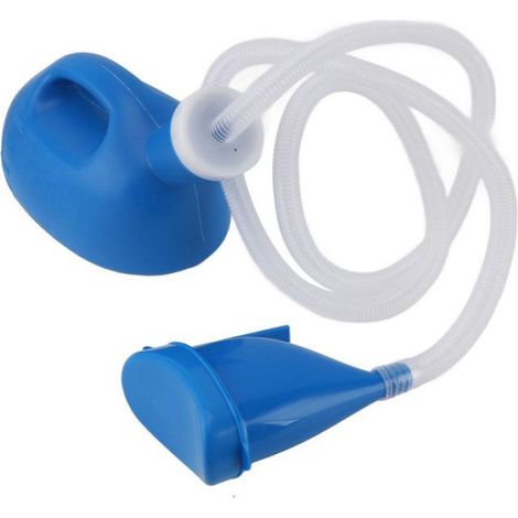 Vvikizy Bouteille d'urine 2000 ml Bouteille d'urinoir unisexe pour hommes Femmes avec couvercle scellé Long parapharmacie lombaire (1/5)